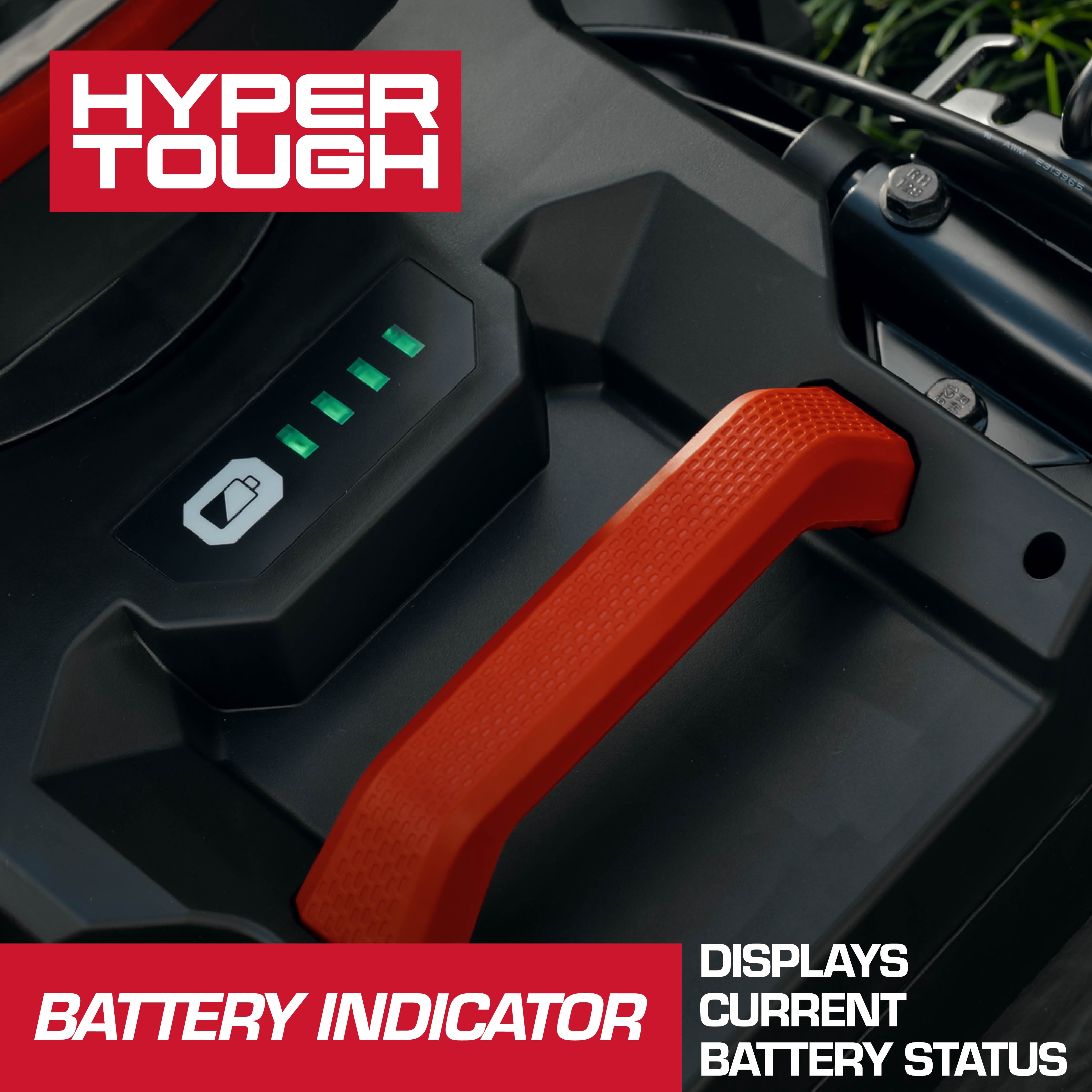 Hyper Tough 20V 18-inch Side-Discharge Lawn Mower, HY5601050516019
