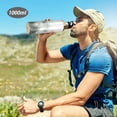 thumbnail image 6 of Yayeee 20oz Insulated Water Bottle Double Wall Stainless Steel with Flip Straw Lid, Foggy Forest, 6 of 7