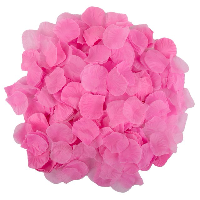 Bgsha 1000x SILK ROSE PETALS FLOWER TABLE DECORATION CONFETTI WEDDING ENGAGEMENT PARTY