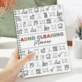 Cleaning Planner, Household Cleaning Schedule with Daily/Weekly/Monthly ...