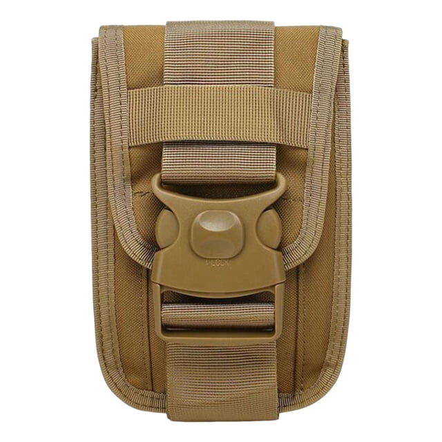 Tarjetero informal, monedero para llaves, funda protectora, monedero de nailon caqui oscuro