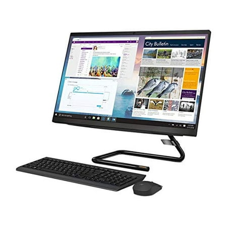 Lenovo IdeaCentre AIO 24" Touch 500GB SSD (Intel Core i5-8400T Processor with Turbo to 3.30GHz, 16 GB RAM, 500 GB SSD, 24" Touchscreen, Win 10) Desktop All in One PC Computer A340-24ICB