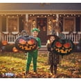 thumbnail image 5 of PMU Halloween Scary Pumpkin 22 Inch Mylar Balloon (10/pkg) Pkg/1, 5 of 7