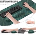 thumbnail image 5 of 3Pcs Ergonomic Large Mouse Pad and Keyboard Wrist Rest, Desk Pad for Keyboard and Mouse, 3-in-1 Gaming Mouse Pad with Wrist Support ,35.6" x 15.8", 5 of 5
