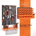 thumbnail image 4 of 10pcs Wall-Mounted Hardware Tool Hanging board Hole plate hook Part, 4 of 9