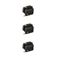 thumbnail image 2 of QualitChoice Universal Bike Touch Screen Mobile Phone Bag Bicycles Impactproof Nylon Crossbeam Bags for Zipper Closure Organizer Black 3PCS, 2 of 6