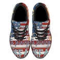 thumbnail image 2 of From Sea To Shining Sea American flag Shoes Sneakers Black Size 4.5, 2 of 7