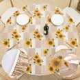 thumbnail image 1 of Clear Plastic Tablecloth Protector Heavy Duty Vinyl Table Cover Oil Proof Wipeable for Indoor Outdoor Dining Table Use(x Square), 1 of 6