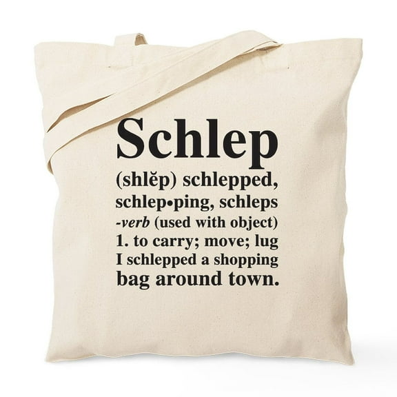 CafePress - Webster's Schlep Tote - Unisex Canvas Tote Bag, Beige, 1-Piece