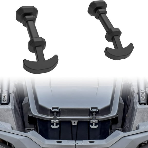 Cargo Storage Box Rubber Latch for Polaris RZR 900 / XP 1000 / XP 4 1000 / S 2014-2021 (2PCS, Replace #5415701)