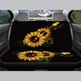 thumbnail image 6 of Uourmeti Sunflower Guitar Car Seat Cover Full Set 3 Pack, Car Seat Covers Polyester Lightweight Trendy Accessories for Truck SUV most Cars, 6 of 10