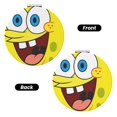 thumbnail image 2 of Pofeuu SpongeBob SquarePants pour Miroir de Maquillage Portable de Poche Couverture en PU Miroir de Voyage Compact avec Verre Double Face Normal et Grossissant Forme Ronde, 2 of 9
