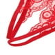 thumbnail image 5 of 2x Lencería de Encaje con Abertura en La Parte Delantera de Las Mujeres T-Back, 5 of 9