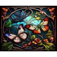 thumbnail image 2 of 5D DIY Taladro Parcial AB Diamante Pintura Mariposa 55x45cm, 2 of 9