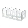 thumbnail image 2 of Clear Acrylic Shelf Dividers for Closet, Non-Removable Organizer for Clothes, Handbags & Storage for Shelves Practical Book Dividers Suitable for Closet Bathroom Organizer Stora, 2 of 7