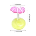 thumbnail image 3 of MTBLYS Inflatable Umbrella Drink Caddy Floating Cup Rest with Sunshade Pvc Pool Beverage Holder 9.45 Inch Portable Cup Support for Hot Tub Beach Summer, 3 of 6