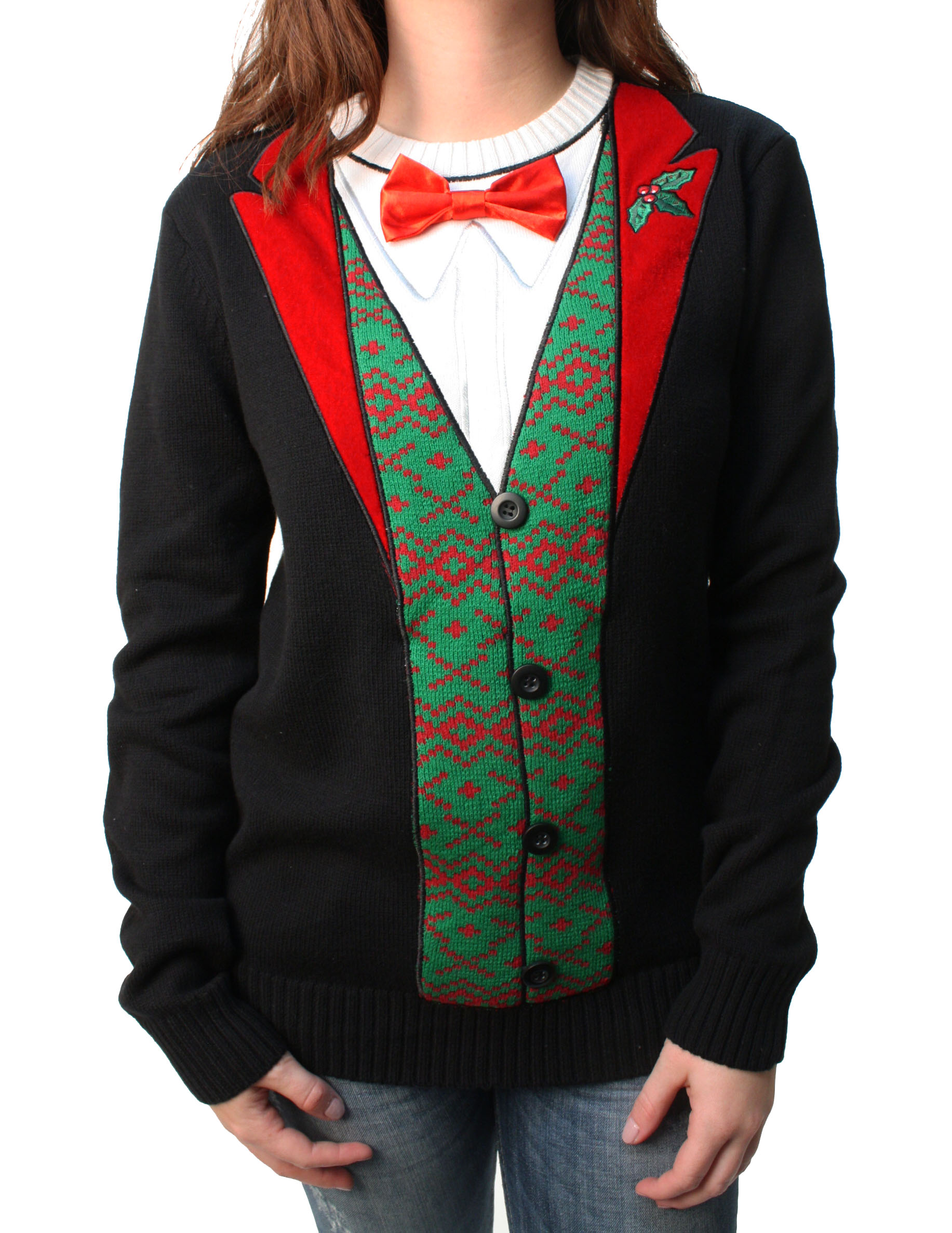 ugly christmas sweater tie