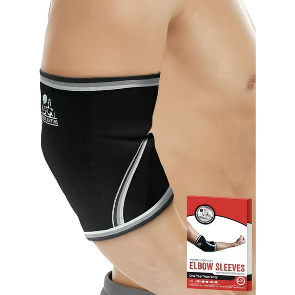 Nordic Lifting Tennis Weightlifting Elbow Brace Elbow Sleeve - XXL