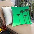 thumbnail image 1 of Ahgly Company Plants Palm Tree Outdoor Throw Pillow, 18 inch by 18 inch, 1 of 6