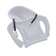 thumbnail image 3 of Funda para palanca de cambios de coche, decoración para palanca de cambios, sudadera con capucha, fácil de instalar, decoración divertida, protector universal para palanca de cambios. Blanco, 3 of 7