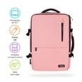 thumbnail image 2 of Mochila Antirrobo Redlemon Extra Grande para Laptop con Puerto USB, 2 of 8