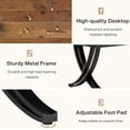 thumbnail image 5 of Tribesigns 6.5 FT Conference Table for 6-8 People, 78 inch Long Rectangular Seminar Table with Strong Metal Frame (Only Table, 1pc), 5 of 5