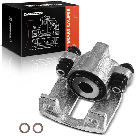 A-Premium Disc Brake Caliper Assembly Without Bracket Compatible with Jeep Grand Cherokee ZJ 1994-1998 Rear Left Driver Side