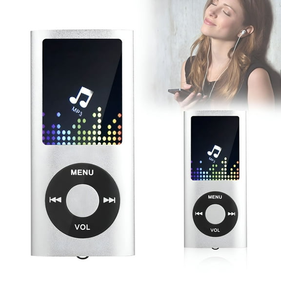 GJX MP3 Player - 16/8GB Bluetooth Music Player - Digital Audio HiFi Lossless Sound Portable Sports MP3 Player for Kids