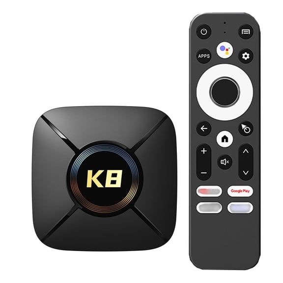 HK1 RBOX K8mini Android TV Box, RK3518 Octa-Core, 2GB RAM 16GB ROM, Android 14, Wi-Fi 6, BT5.2, 8K Ultra HD, HDR10 