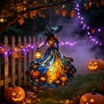 thumbnail image 6 of chaungfeng Scary Witch Acrylic Suncatcher, Stained Glass Window Car Hanging Christmas Ornament for Indoor Outdoor Decor, Garden Sun Catcher Panel for Halloween Lover for Women Mom Grandma, 6 of 9