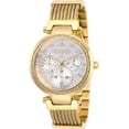 thumbnail image 1 of Invicta 28917 Montre Chronographe à Quartz pour Femmes, Cadran Or et Blanc, Ton Doré, 1 of 1
