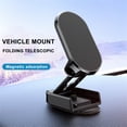 thumbnail image 4 of TopLLC Foldable Magnetic Car Phone Mount Traceless Glue Fixed Base Universal Dashboard Windshield With 2 Strong Magnets Block For Phone on Clearance, 4 of 7