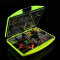 thumbnail image 3 of Agiferg Multifunctional Fishing Tackle Kit Hooks Spoon Sinker Accessories Box Tools Set, 3 of 7