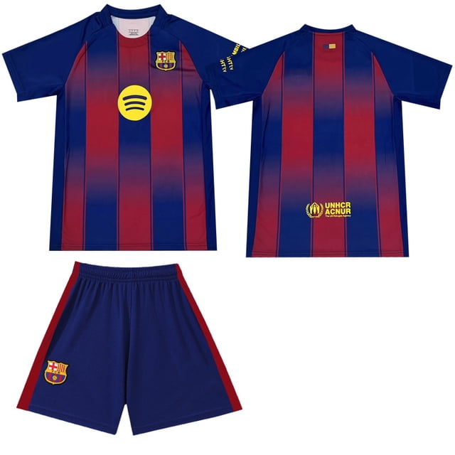25-26 New Barcelona Football Club Home Blank Kit