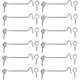 thumbnail image 1 of unique 12 Pcs Cabin Hook Eye Latch 3 Inch Gate Door Hook Latch Swivel Window Latch Hook, 1 of 5