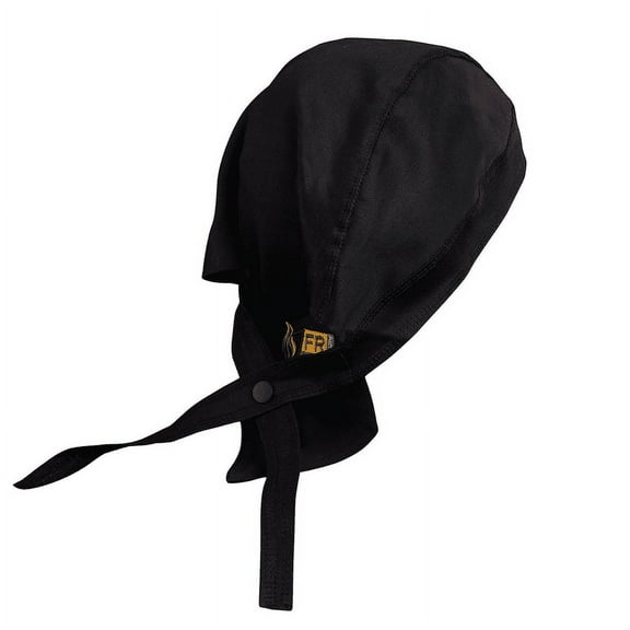 Just In Trend Flame Resistant Cotton Durag, Black