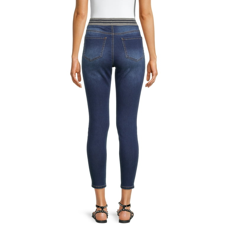 No Boundaries Mid Rise Waistband Jeggings 