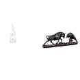 thumbnail image 1 of Escultura de resina abstracta moderna, figura de animal Feng Shui, adorno de escritorio, obra de arte de china para oficina, patio, estantería, r, 1 of 8