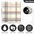 thumbnail image 5 of Yayeee Magnetic Dishwasher Cover for The Front Decoration Home Kitchen Machine Sticker Protector, Beige Plaid Pattern, 5 of 6