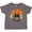 Charcoal Grey, variant on Halloween Scarecrow Male Face Boys or Girls Toddler T-Shirt