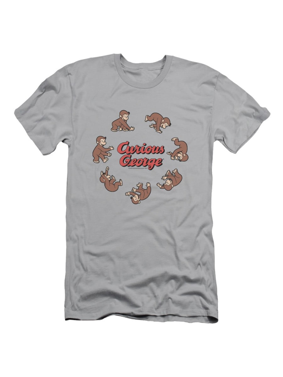 curious george t shirt adults