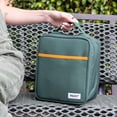thumbnail image 4 of PackIt Freezable Gel-Lined Large Upright Lunch Box, Olive and Orange, Ideal Use for Workday Meals and Travel, 4 of 13
