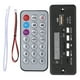 thumbnail image 2 of Placa Decodificadora De MP3 , Módulo De Radio FM De Audio Llamada Manos Libres Decodificación Digital Con Control Remoto Soporte SD FM UX USB Negro 02EBT DX Coche, 2 of 7