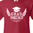 thumbnail image 4 of Inktastic Grad Squad with Graduation Cap and Wings Youth T-Shirt, 4 of 5
