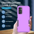 thumbnail image 5 of Designed for Samsung Galaxy A14 5G & Galaxy A14 5G Case,Heavy-Duty Tough Rugged Lightweight Slim Shockproof Protective Men Women Phone Case Cover for Galaxy A14 5G,(6.8",2022)[Purple/Black], 5 of 13