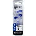 thumbnail image 2 of Panasonic RP-TCM115 Canal-Type In-Ear Headphones, Blue, 2 of 4
