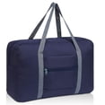 thumbnail image 1 of Bolsa De Viaje Plegable Equipaje Deportes Gimnasio Nylon Resistente Al Agua, A - Azul Oscuro, 25L, 1 of 7