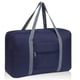 thumbnail image 1 of Bolsa De Viaje Plegable Equipaje Deportes Gimnasio Nylon Resistente Al Agua, A - Azul Oscuro, 25L, 1 of 7