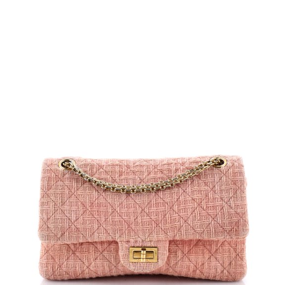 Pre-Owned Reissue 2.55 Flap Bag Quilted Tweed 225 By Rebag