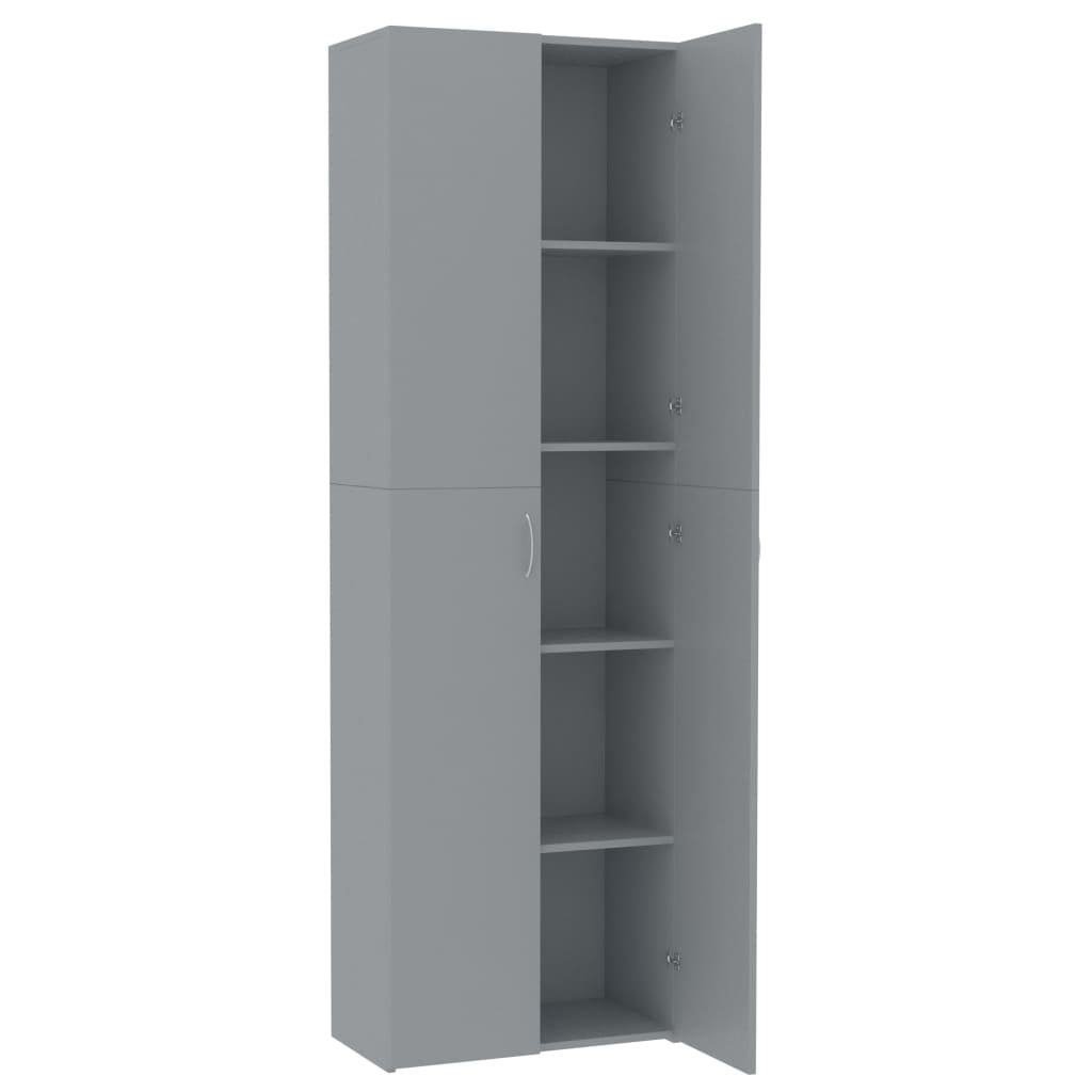Kepooman 74.8" Home Office Elite Storage Cabinet with Locking Doors & 5 Shelves, Grey Kepooman 74.8" Home Office Elite Storage Cabinet with Locking Doors & 5 Shelves, Grey